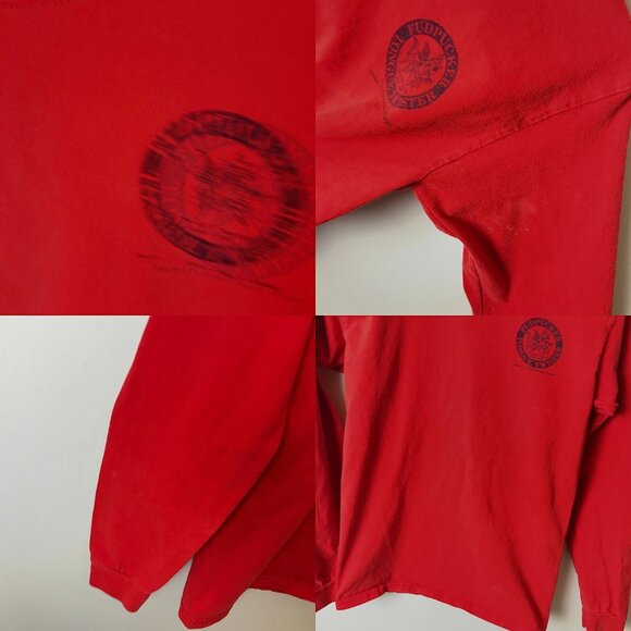 Fudpucker Tongue Twister T Shirt Vintage 90s Adult Red Small S Graphic Tee Solid - Picture 8 of 16